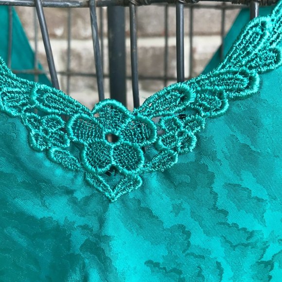 Val Mode Lingerie Nightgown Stars Clouds Vintage - Picture 4 of 12